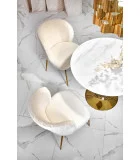 ROUND TABLE CASEMIRO, TOP - WHITE MARMUR, LEGS - GOLD order